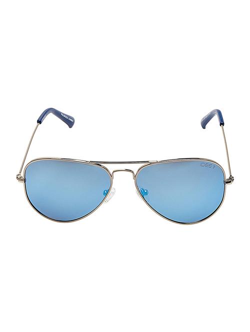 idee mirrored aviator unisex sunglasses- (ids2301c24psg) - 16450051 - Very Small Image - 1