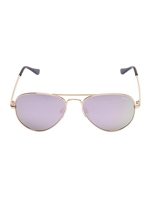idee mirrored aviator unisex sunglasses- (ids2000c57sg) - 16450063 - Very Small Image - 1