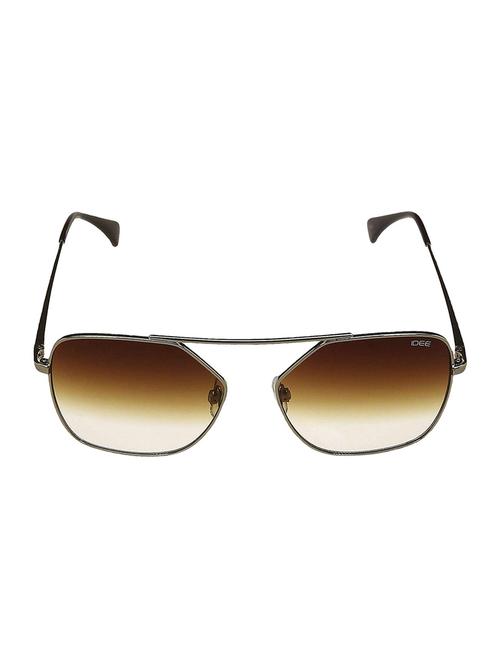 idee gradient oval men's sunglasses - (ids2402c1sg) - 16450096 - Very Small Image - 1