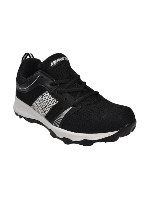 ajanta black mesh lace up sport shoes - 16451483 - Very Small Image - 1