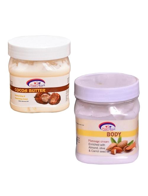 pink root cocoa cream 500gm with body cream 500gm - 16452023 - Very Small Image - 1