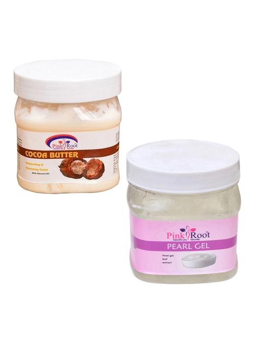 pink root cocoa cream 500gm with pearl gel 500gm - 16452056 - Very Small Image - 1