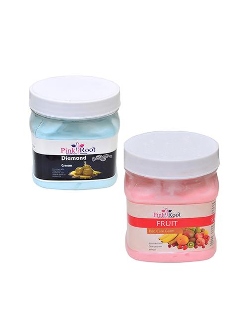 pink root diamond cream 500gm with fruit cream 500gm - 16452364 - Very Small Image - 1