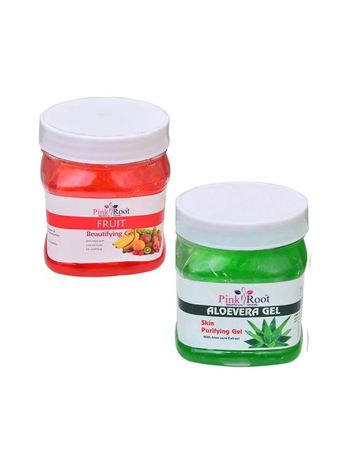 pink root fruit gel 500gm with aloevera gel 500gm - 16452536 - Very Small Image - 1