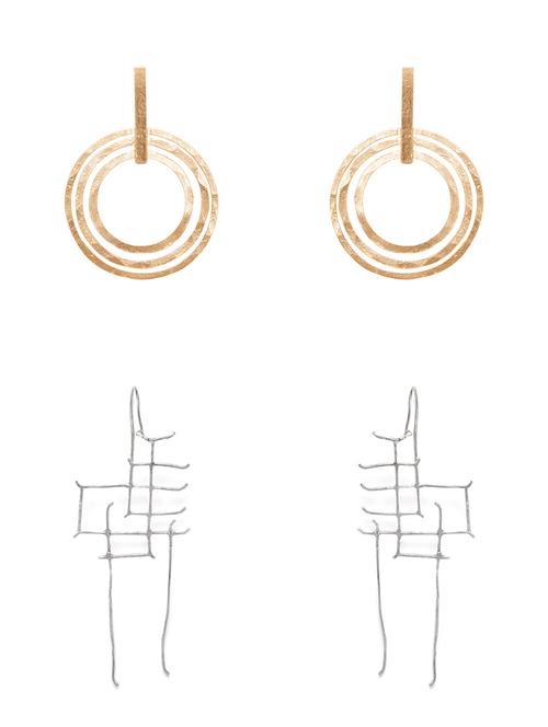 gold combo's. earring - 16456547 - Very Small Image - 1