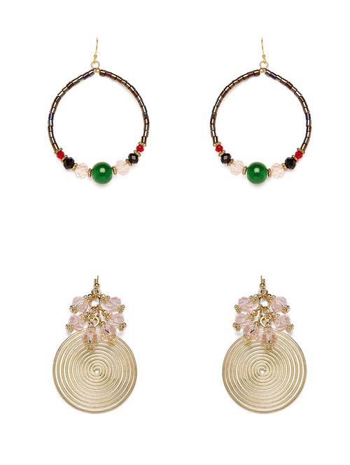 multi colored combo's. earring - 16456565 - Very Small Image - 1
