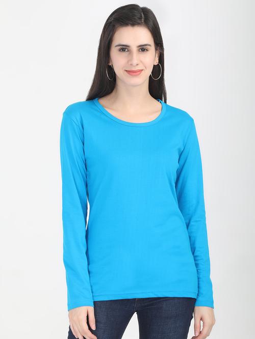 round neck long sleeved tee - 16457720 - Very Small Image - 1