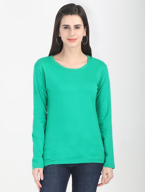 round neck long sleeved tee - 16457723 - Very Small Image - 1