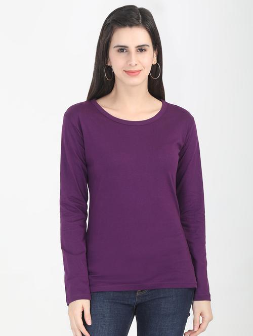 round neck long sleeved tee - 16457724 - Very Small Image - 1