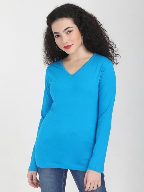 long sleeved solid tee - 16457882 - Very Small Image - 1