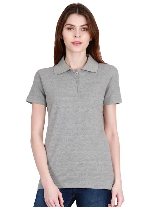 solid polo neck tee - 16457907 - Very Small Image - 1