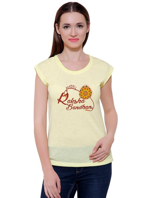 round neck quirky printed tee - 16458169 - Very Small Image - 1