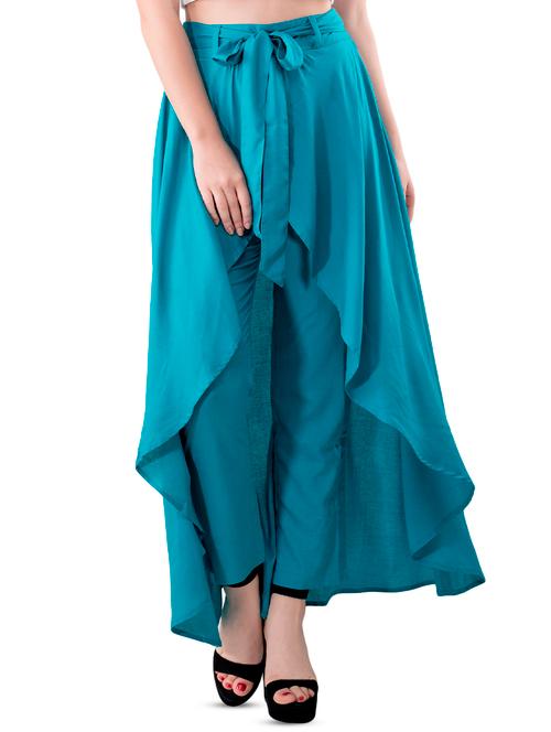 tie front layered palazzo - 16458557 - Very Small Image - 1