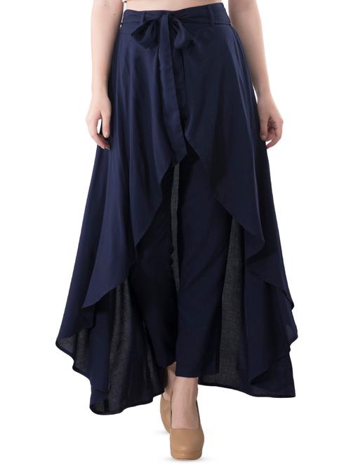 tie front layered palazzo - 16458559 - Very Small Image - 1
