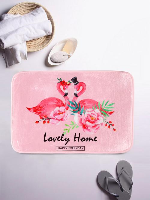 cortina rectangular shape printed polyester bath mat - 16"x24", multicolour-006 - 16462847 - Very Small Image - 1