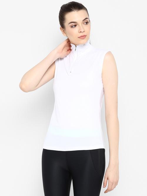 women's plain mock neck t-shirt - 16465417 - Very Small Image - 1