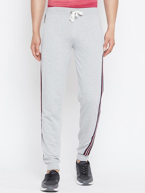 light grey side striped jogger - 16466279 - Very Small Image - 1