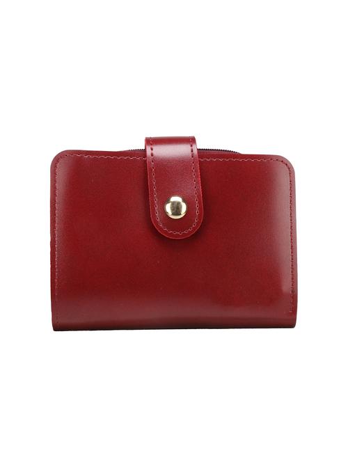 red leatherette (pu) wallet - 16466417 - Very Small Image - 1