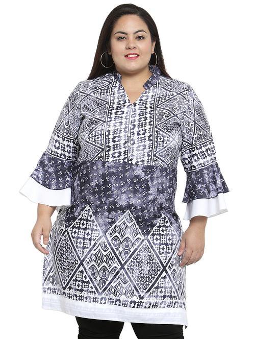 printed straight kurta - 16466533 - Very Small Image - 1
