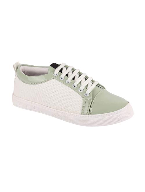 green lace-up sneakers - 16468016 - Very Small Image - 1