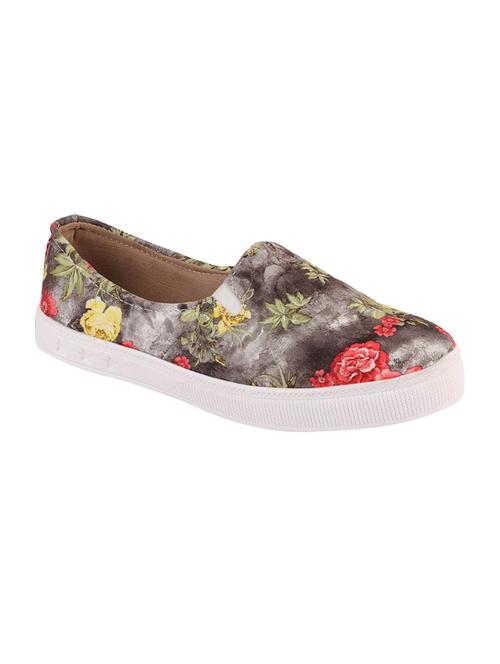 grey slip on casual shoes - 16468047 - Very Small Image - 1