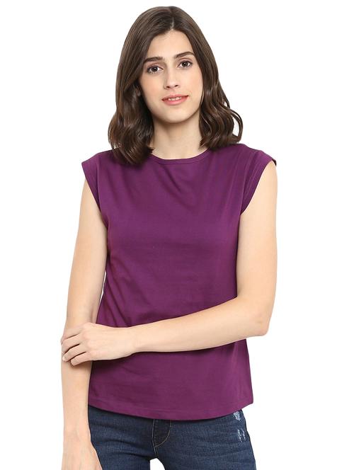 women's plain crew neck t-shirt - 16468284 - Very Small Image - 1