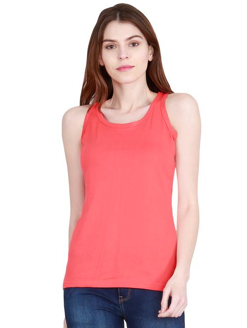 racer back solid tank top - 16471577 - Very Small Image - 1