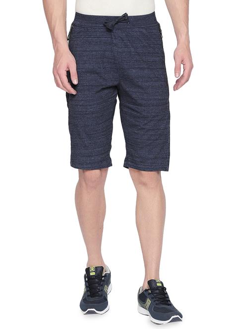 dark blue solid shorts - 16472439 - Very Small Image - 1