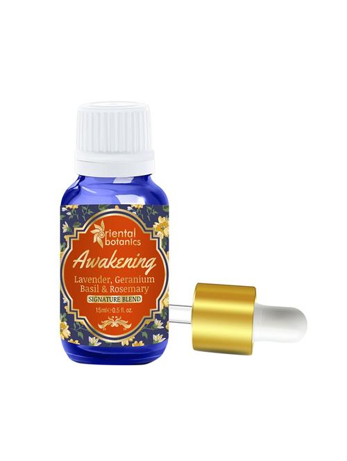 oriental botanics awakening aroma therapy diffuser oil (lavender, geranium, basil & rosemary) ã¢â‚¬â€œ 15ml - 16474860 - Very Small Image - 1