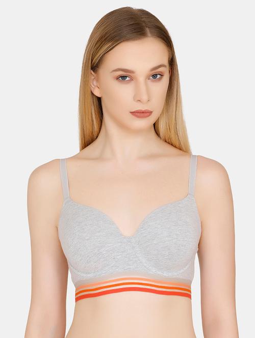 contrast tapping t-shirt bra - 16477542 - Very Small Image - 1
