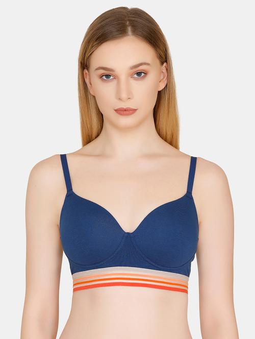 contrast tapping t-shirt bra - 16477544 - Very Small Image - 1