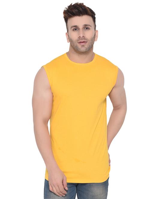 yellow solid t-shirt - 16477717 - Very Small Image - 1