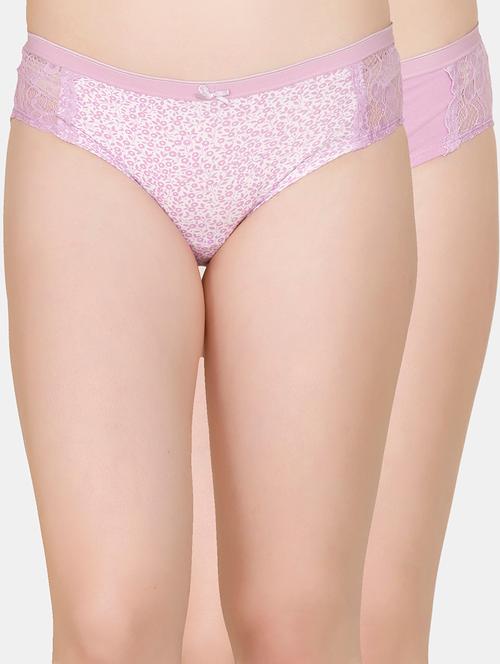 lace insert hipster panty - 16480635 - Very Small Image - 1