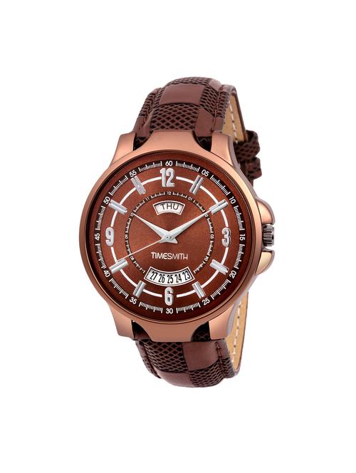 timesmith round dial analog watch tsc-084 - 16482531 - Very Small Image - 1
