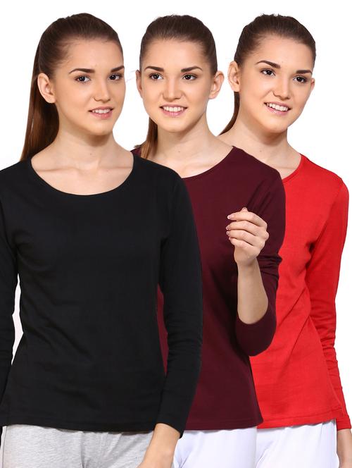 women's t-shirt combo - 16483158 - Very Small Image - 1
