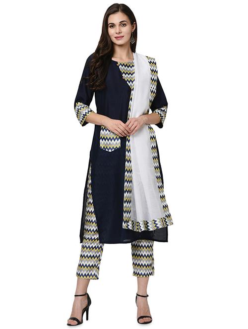 chevron print suit set - 16483975 - Very Small Image - 1