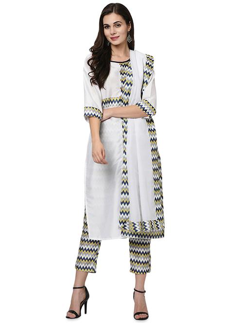 ikat printed suit set - 16483977 - Very Small Image - 1