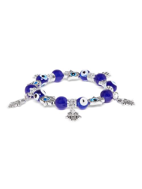 blue metal bangle bracelet - 16487351 - Very Small Image - 1