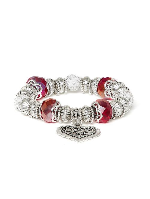 silver metal bangle bracelet - 16487369 - Very Small Image - 1