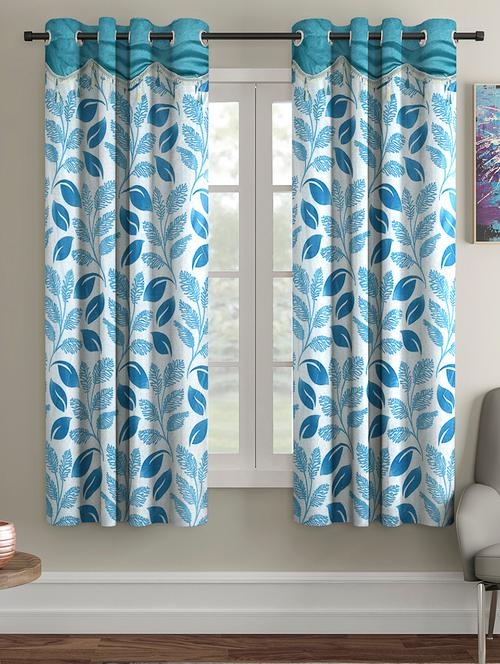 fancy polyester pack of 2 window curtains - 16489854 - Very Small Image - 1
