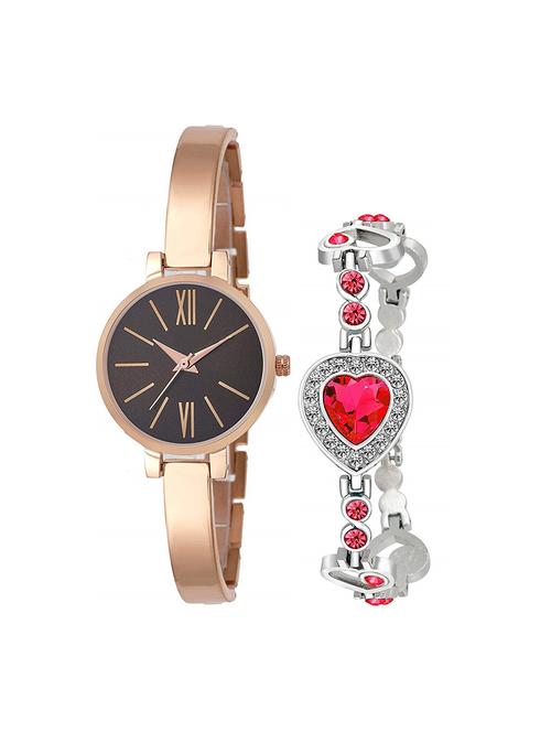 kp analog watch (jew_008_l_780) with bracelet - 16490843 - Very Small Image - 1