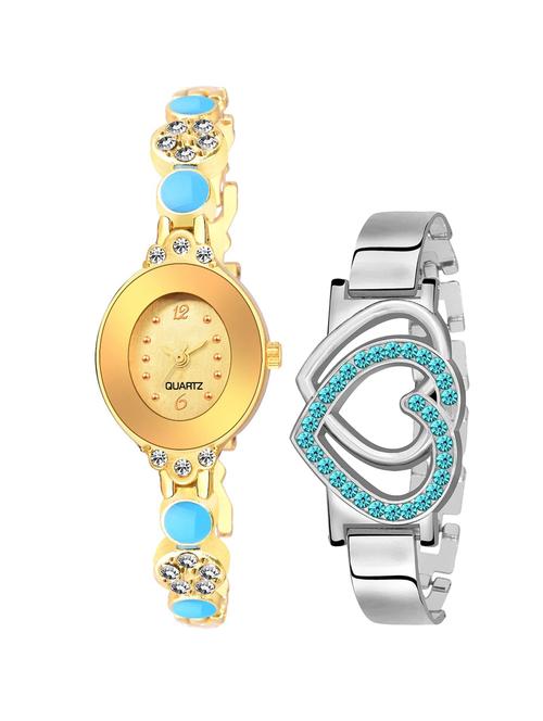 kp analog watch (jew_005_l_907) with bracelet - 16490937 - Very Small Image - 1