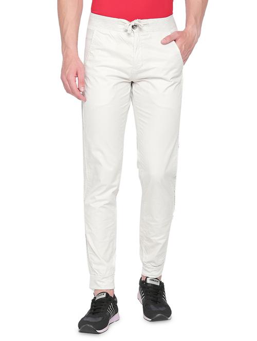 off white solid joggers - 16491984 - Very Small Image - 1