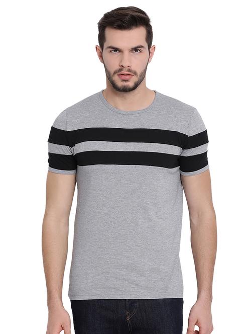 grey striped t-shirt - 16492131 - Very Small Image - 1