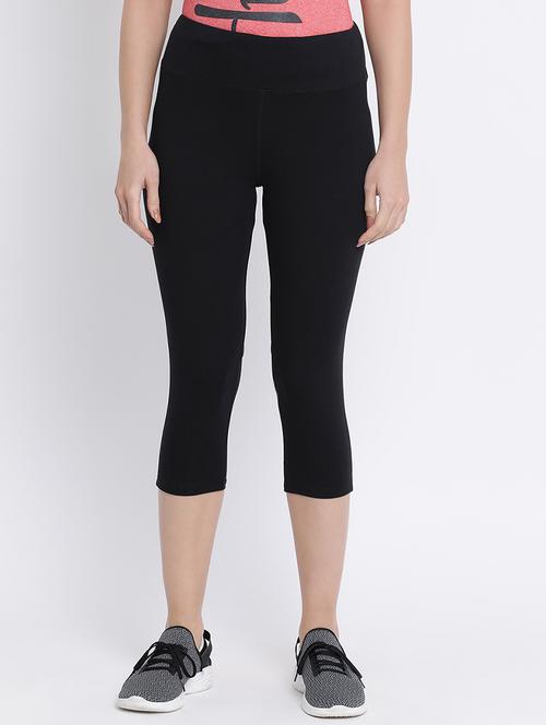 high rise solid sports capri - 16492229 - Very Small Image - 1