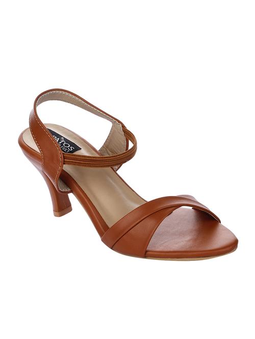 tan back strap sandals - 16492990 - Very Small Image - 1