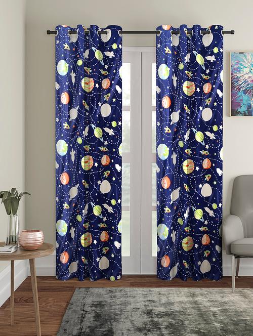 glow in dark room door curtain set of 2 - 16494920 - Very Small Image - 1