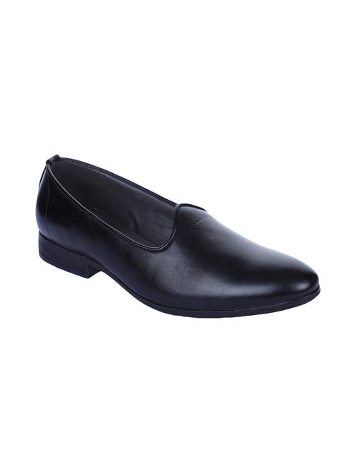 liberty black leather slip on jutis - 16495058 - Very Small Image - 1