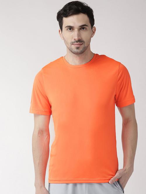 orange solid t-shirt - 16495386 - Very Small Image - 1