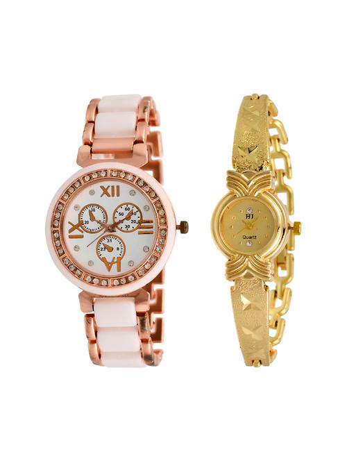 surbhi fashion set of 2 analog watch combo(swc-w-1269) - 16496824 - Very Small Image - 1